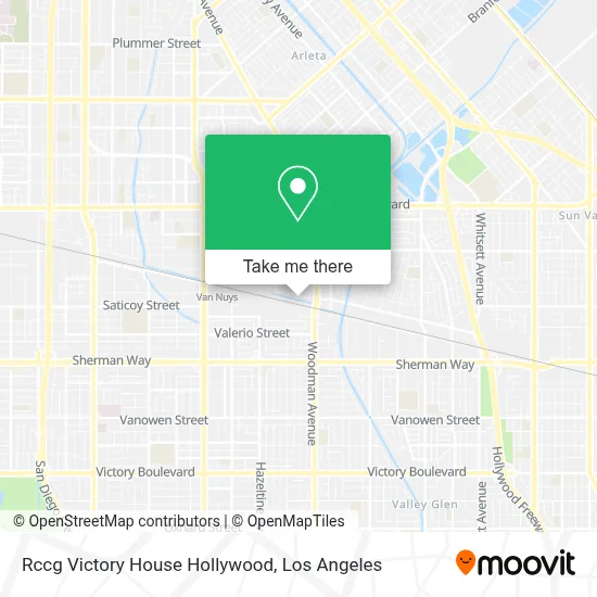 Rccg Victory House Hollywood map