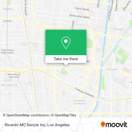 Ricardo MC Kenzie Inc map