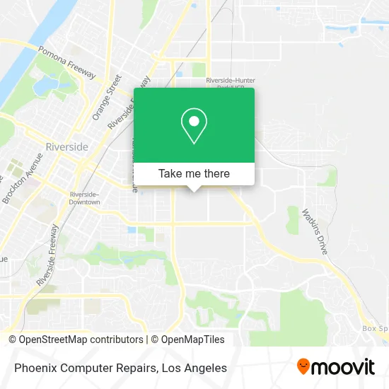 Phoenix Computer Repairs map