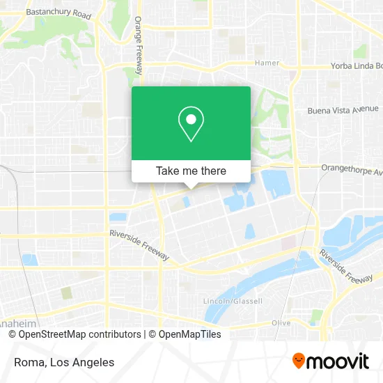 Roma map
