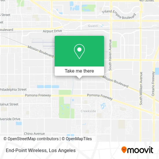 End-Point Wireless map
