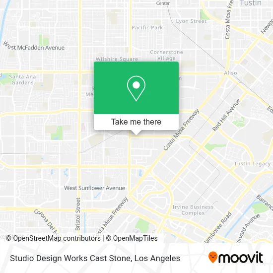 Studio Design Works Cast Stone map