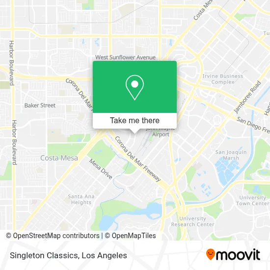 Singleton Classics map