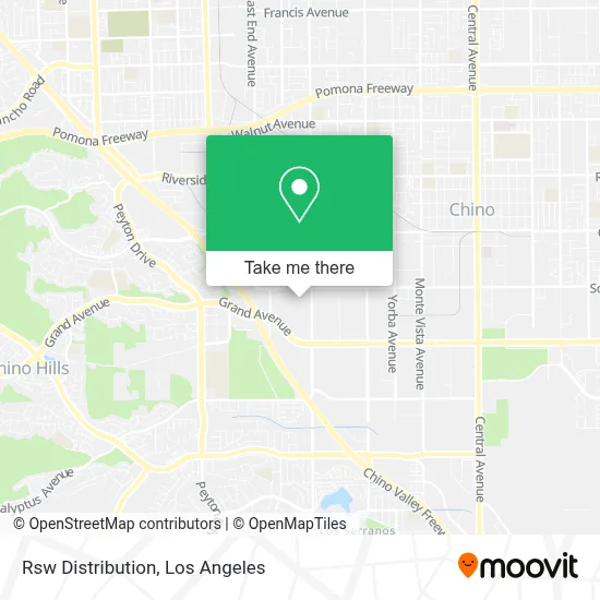 Rsw Distribution map