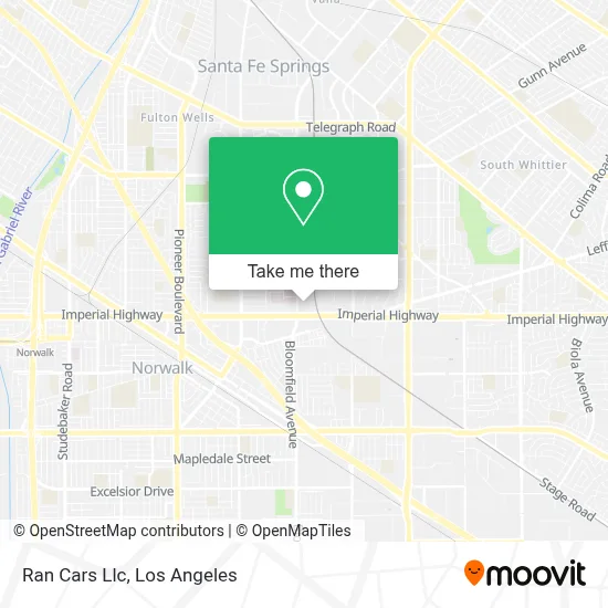 Ran Cars Llc map