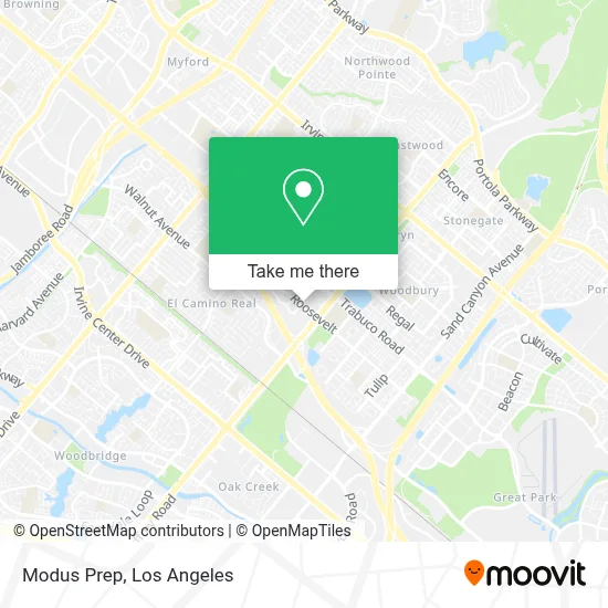 Modus Prep map