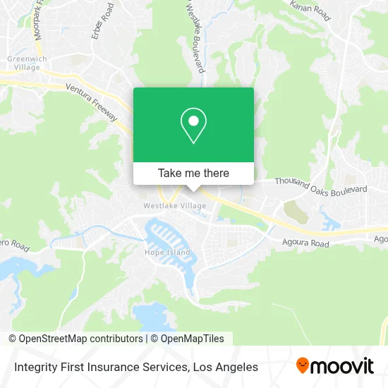 Integrity First Insurance Services map