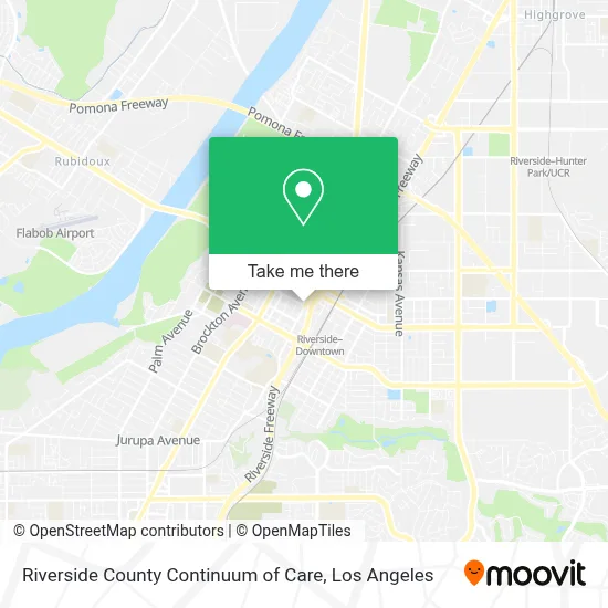 Riverside County Continuum of Care map