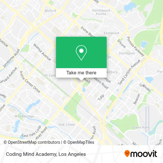 Coding Mind Academy map
