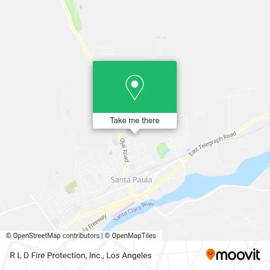 R L D Fire Protection, Inc. map