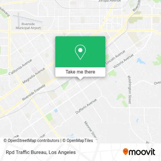 Rpd Traffic Bureau map