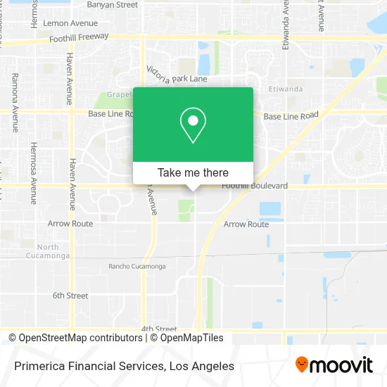 Primerica Financial Services map