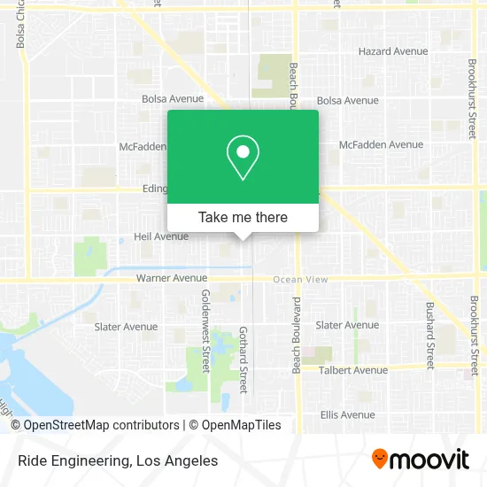 Ride Engineering map