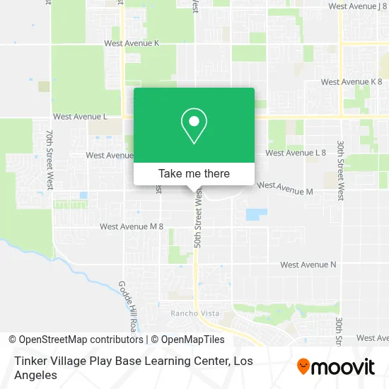 Tinker Village Play Base Learning Center map