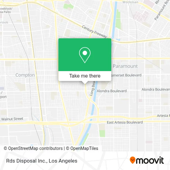 Rds Disposal Inc. map