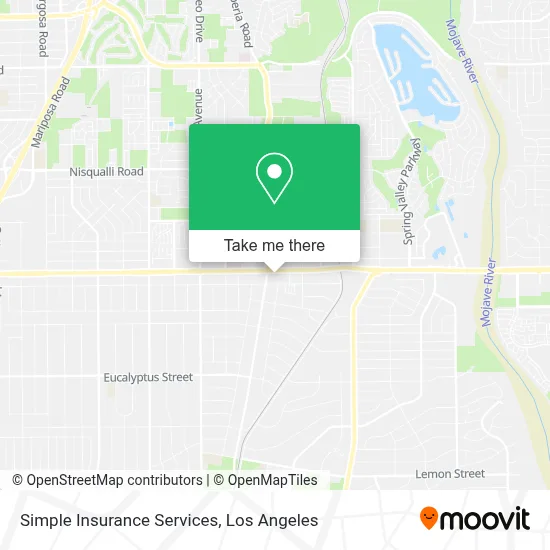 Simple Insurance Services map