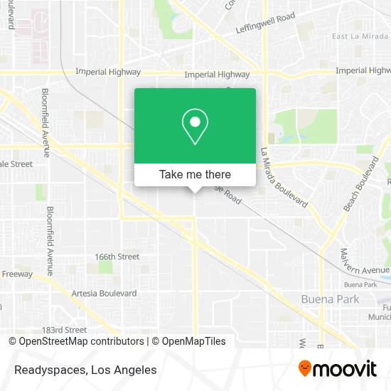 Readyspaces map