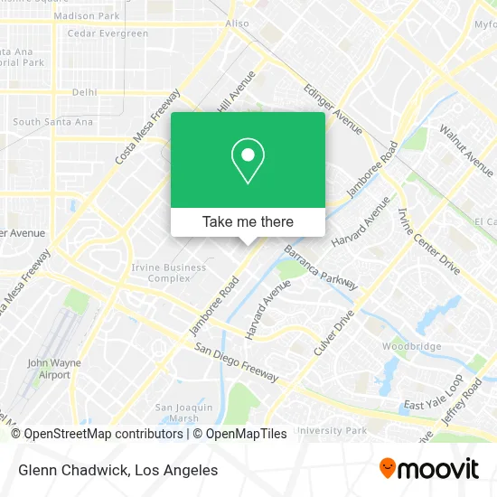 Glenn Chadwick map