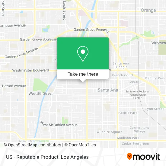 US - Reputable Product map