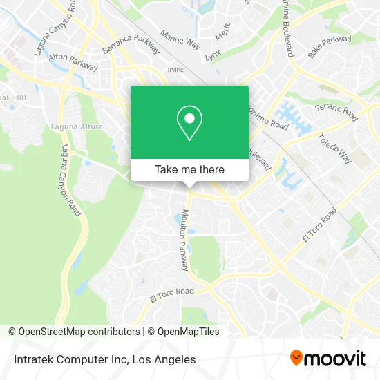 Intratek Computer Inc map