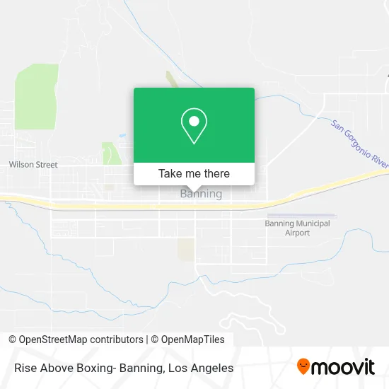 Rise Above Boxing- Banning map
