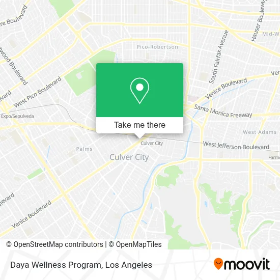 Daya Wellness Program map