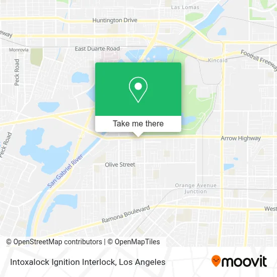 Intoxalock Ignition Interlock map