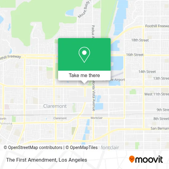 The First Amendment map