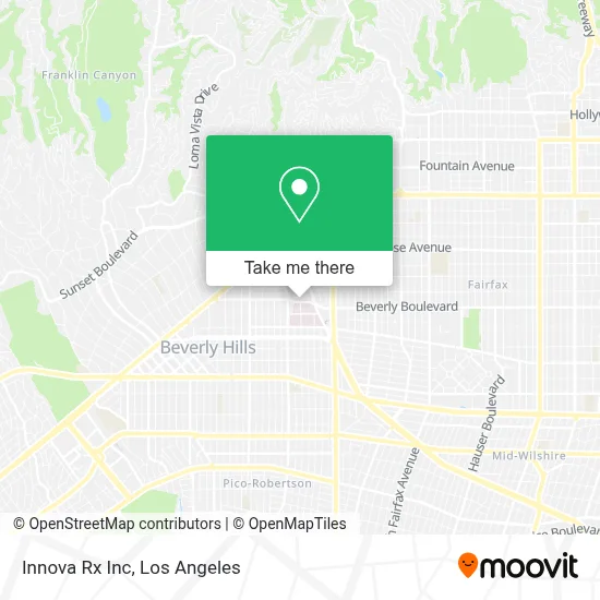 Innova Rx Inc map