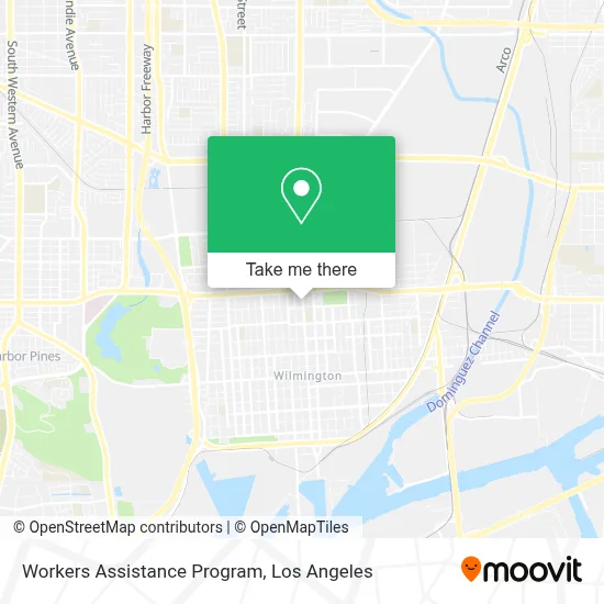 Workers Assistance Program map