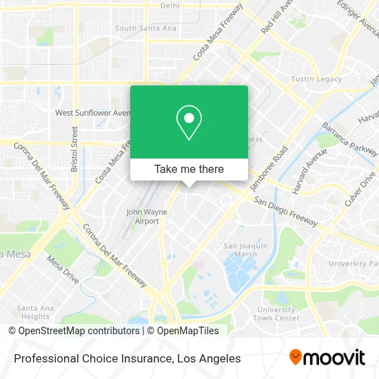 Professional Choice Insurance map