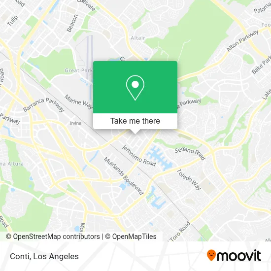 Conti map