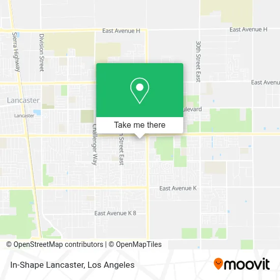 In-Shape Lancaster map