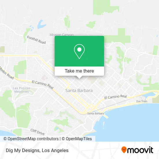 Dig My Designs map