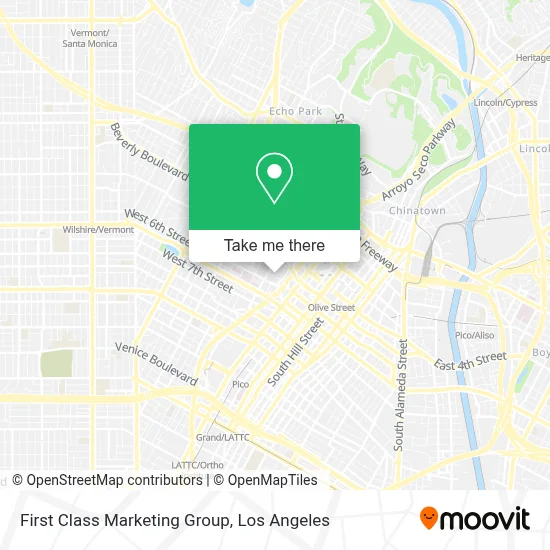 First Class Marketing Group map
