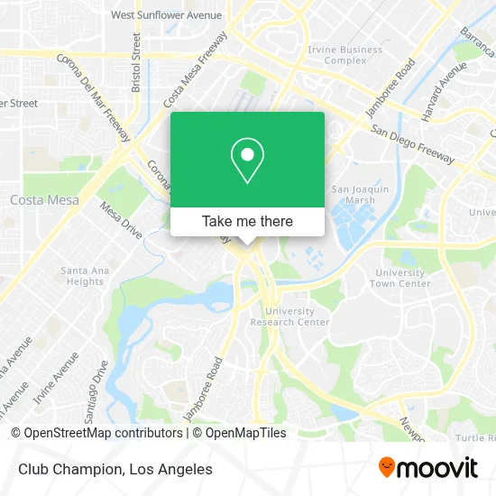 Club Champion map