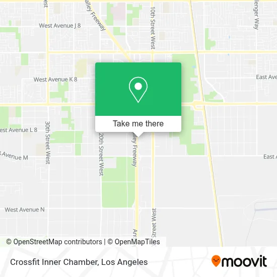 Crossfit Inner Chamber map