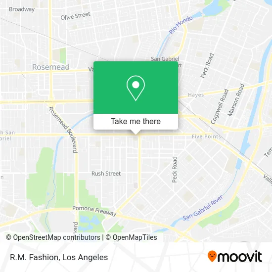 R.M. Fashion map