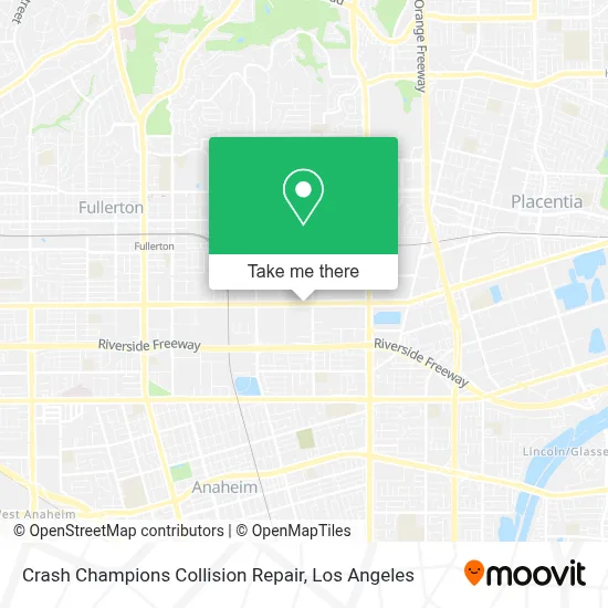 Crash Champions Collision Repair map