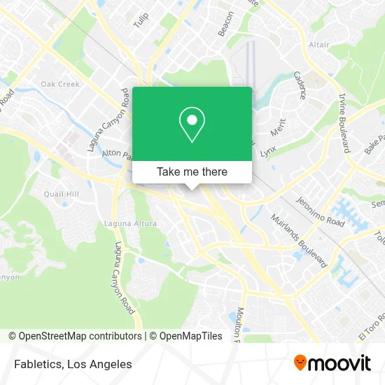 Fabletics map