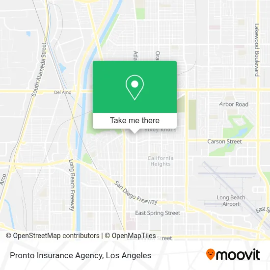 Pronto Insurance Agency map