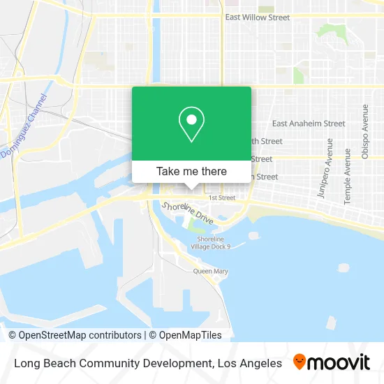 Long Beach Community Development map