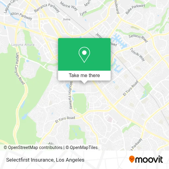 Selectfirst Insurance map