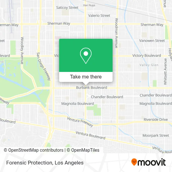 Forensic Protection map