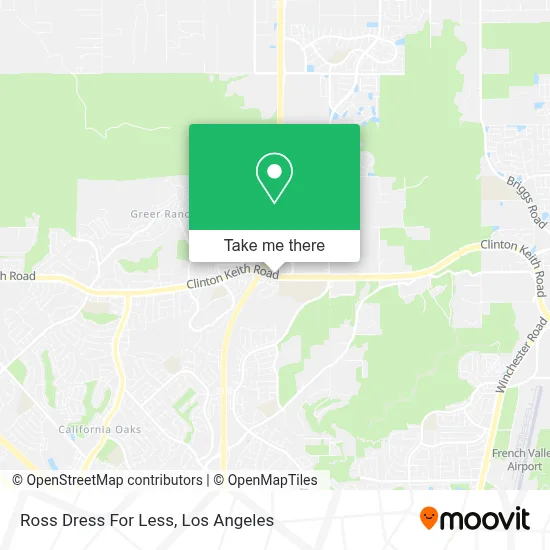 Ross Dress For Less map
