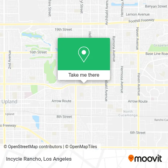 Incycle Rancho map