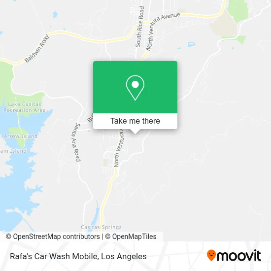 Rafa's Car Wash Mobile map