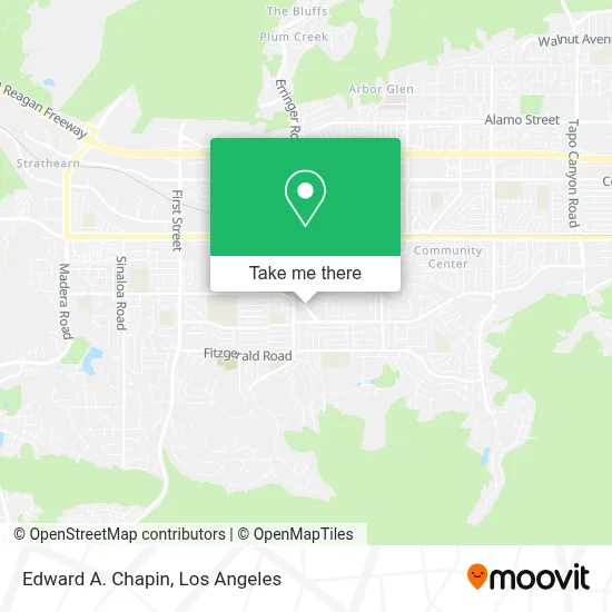 Edward A. Chapin map
