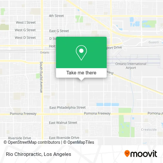 Rio Chiropractic map