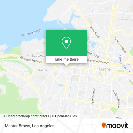 Master Brows map